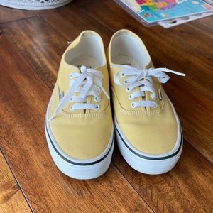 Yellow vans